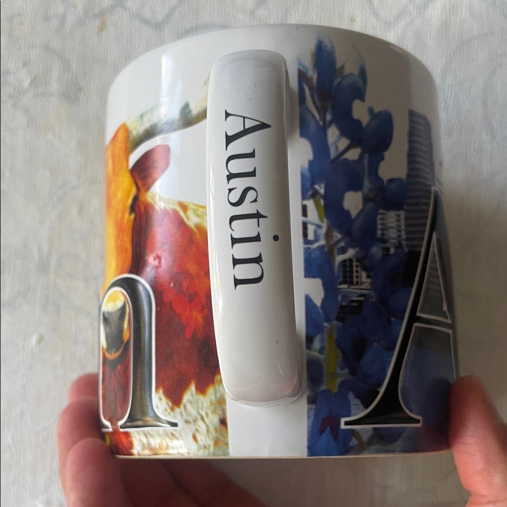 Americaware Cream Ceramic Mug